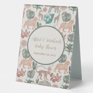 Boho Jungle Safari Baby Shower