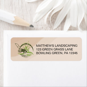 Boho Landscaping Return Address Label