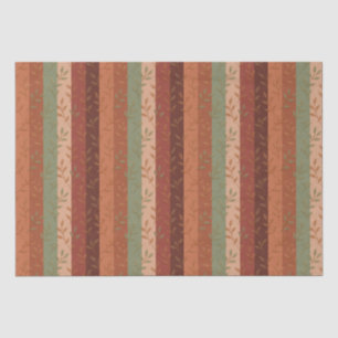Boho Leaf Pattern Rustic Home Decor  Tissue Paper