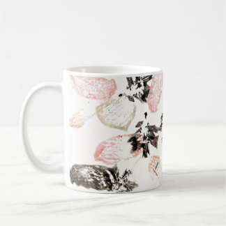 Boho Leaves and Feathers Mug