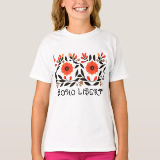 Boho liberty flowers T-Shirt