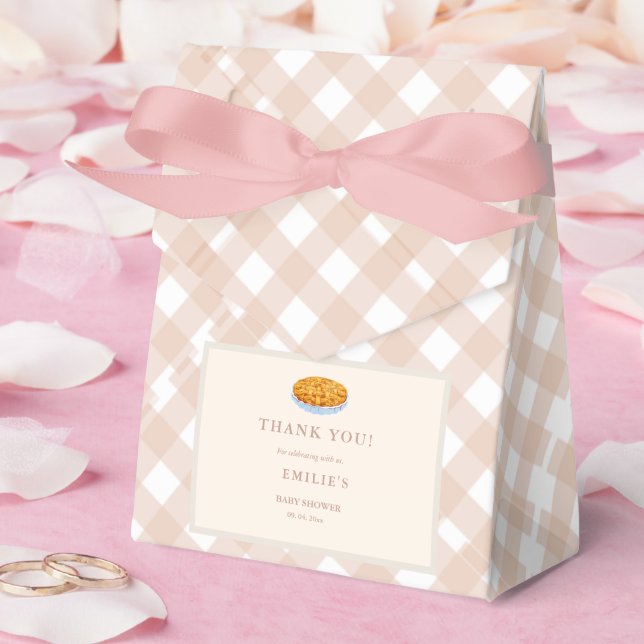 Boho Little Cutie Pie Thanksgiving Baby Shower  Favour Box (Wedding)