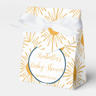Boho Little Ray of Sun Neutral Baby Shower  Favour Box