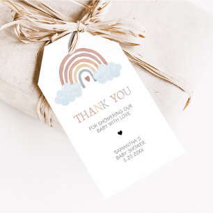 Boho Little Ray of Sunshine Baby Shower Favor Tags