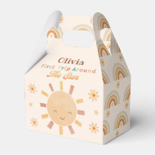 Boho Little Sunshine Baby Shower Favour Box