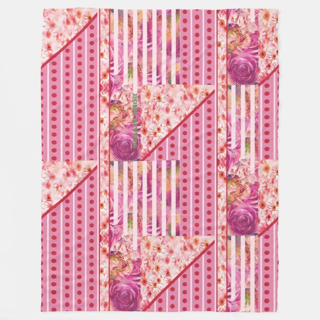 BOHO LIVING - Fleece Blanket (Front)