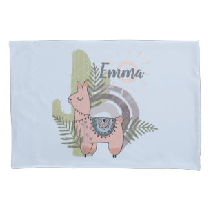 Boho Llama  Pillowcase