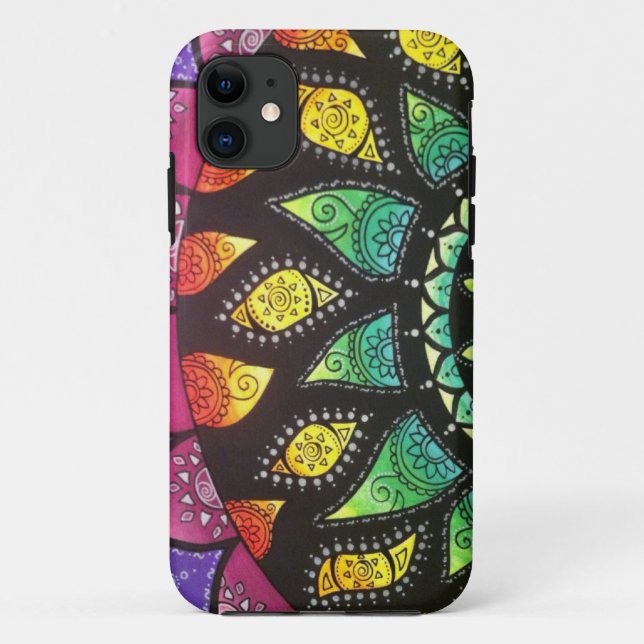 Boho lotus iphone 5 case (Back)