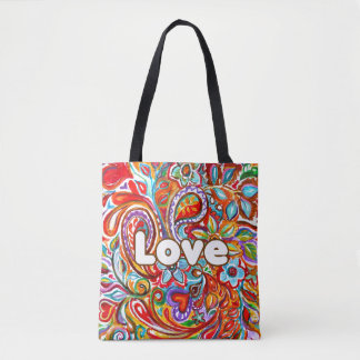 Boho Love Tote Bag