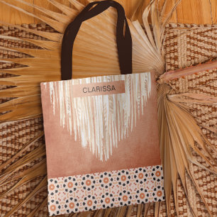 Boho Macrame Southwestern Bachelorette Tote Bag