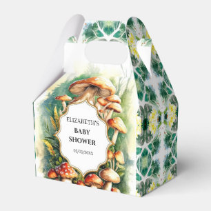 Boho Magical Mushroom Baby Shower Favour Box