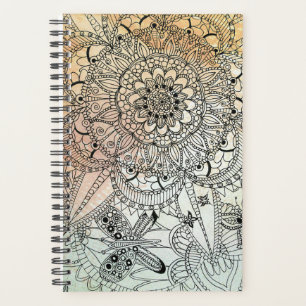 Boho Mandala Bohemian Art Planner