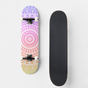 Boho Mandala Skateboard