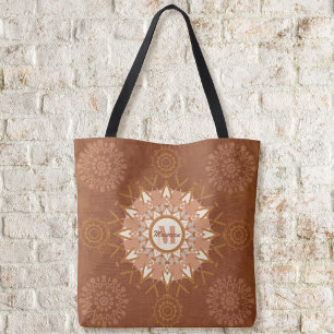 Boho Mandalas - Earthtones Tote Bag