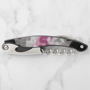 Boho Marbled Abstract Librafeminine Pride Flag Corkscrew