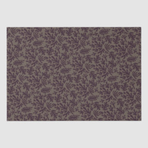 Boho Matisse Botanical Shapes Pattern Neutral Tissue Paper