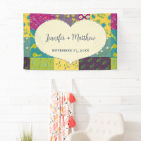 Boho Maximalist Patchwork Quilt Wedding