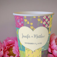 Boho Maximalist Patchwork Quilt Wedding