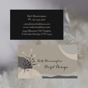Boho Meditative Healing Arts Business Card
