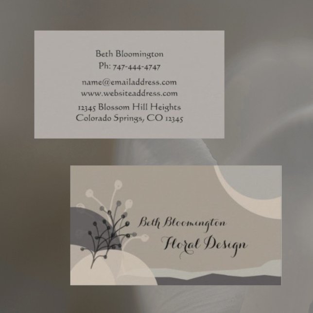 Boho Meditative Healing Arts Business Card (Creator Uploaded)