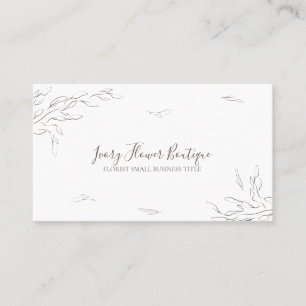 Boho Micro Wedding Planner Business Card