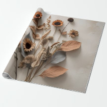 Boho Minimalist Dried Floral Art Print