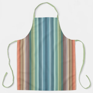 Boho Modern Chic Stripes  Apron