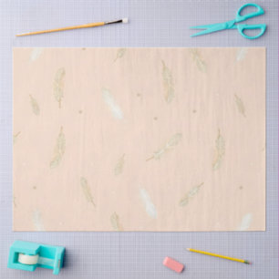 Boho Modern Feathers Luxury Collection Tissue Paper