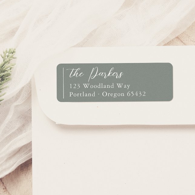 Boho Modern Script Name Sage Green (Creator Uploaded)