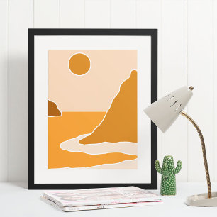 boho modern wall art Print