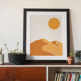 boho modern wall art Print