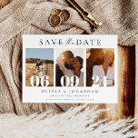 Boho Modern Wedding Minimal Photo Save The Date<br><div class="desc">Boho Modern Wedding Minimal Photo Save the Date</div>