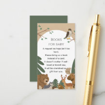 Boho Modern Woodland Animals Forest Baby Shower