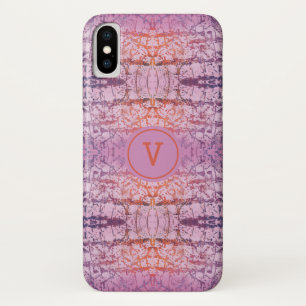 Boho Monogram iPhone X Case