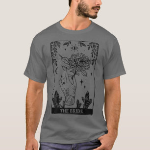 Boho Moon Sister The Bride Tarot Card Witch Hand H T-Shirt