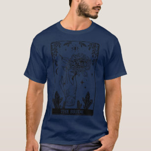 Boho Moon Sister The Bride Tarot Card Witch Hand H T-Shirt
