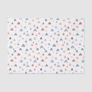 Boho Mountain Pattern Tissue Paper