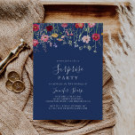 Boho Multicolor Wildflower Surprise Party Invitation<br><div class="desc">This boho multicolor wildflower surprise party invitation is perfect for a modern birthday,  retirement or any surprise party. The design features a multicolored assortment of pink,  blush,  purple,  yellow,  white,  violet,  red,  burgundy wild flowers.</div>