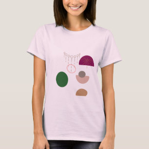 "Boho Muse" T-Shirt - Free-Spirited Design