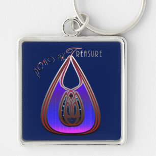 Boho My Treasure Key Ring
