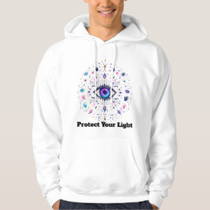 Boho Mystic Galaxy Eye Art Hoodie