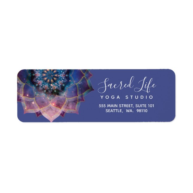 Boho Nebula Bloom | Mandala Design (Front)