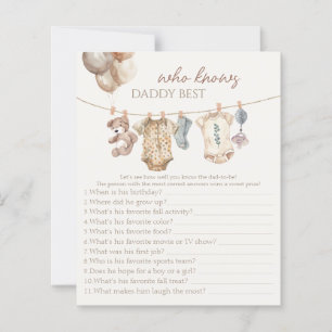 Boho Neutral Baby Clothes Who Knows Daddy Game