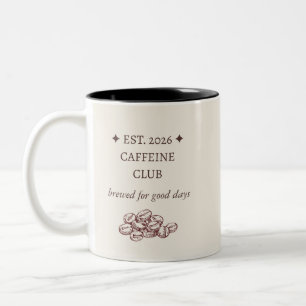Boho Neutral Cute Coffee Lover Coffee Mug