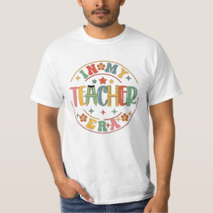 Boho Neutral Cute Teacher T-Shirt