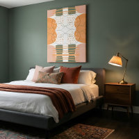 Boho Organic Abstract Art Modern Minimalist