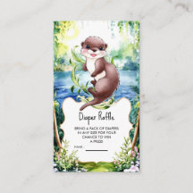 Boho Otter Baby Shower