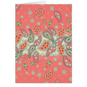 Boho Paisley Border