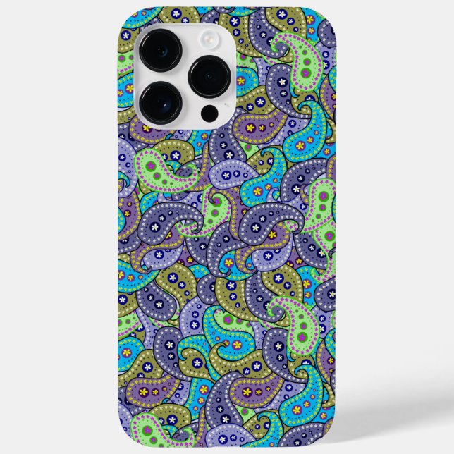 Boho Paisley Case-Mate iPhone Case (Back)