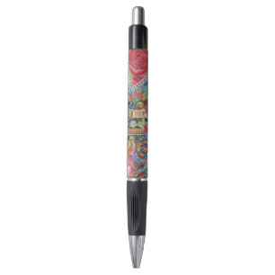 Boho Paisley Love Ballpoint Pen
